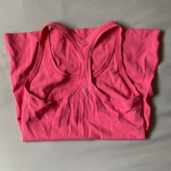 Lulu lemon pink tank top (no tag on but I believe it’s a size 8) - Picture 2 of 2